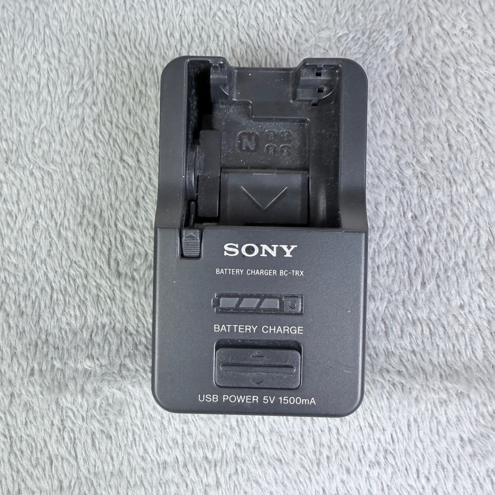 Sony BC-TRX Cyber-Shot Camera Battery Charger NP-BX1 NP-BN1 Genuine OEM N